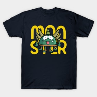 Funny Mocking Green Monster T-Shirt